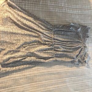 H&M cinch waist dress